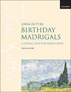 Birthday Madrigals SATB Choral Score cover Thumbnail